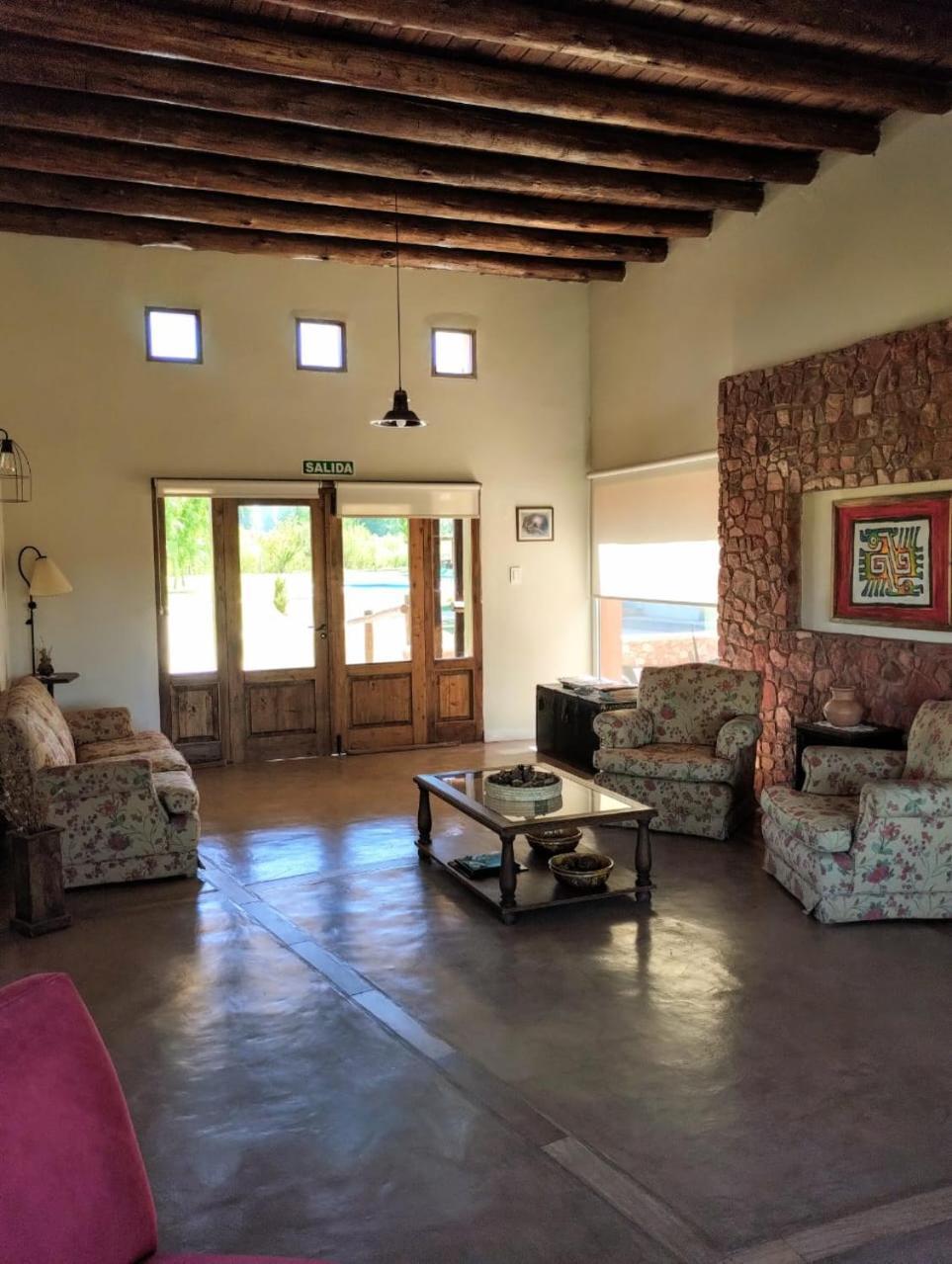 Celestino Posta Andina Hotel Barreal Bagian luar foto